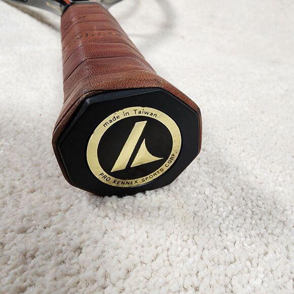 PRO KENNEX Graphite Dominator Tennis Racquet 4 5/8" L5 Cowhide Grip A+ Condition - Picture 6 of 7